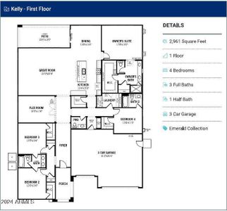 New construction Single-Family house 22679 E Watford Drive, Queen Creek, AZ 85142 Kelly- photo 1 1