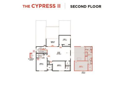 Cypress II Second Floor