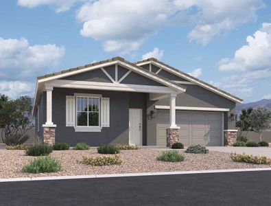 New construction Single-Family house 24091 West Kowalsky Lane, Buckeye, AZ 85326 - photo 0