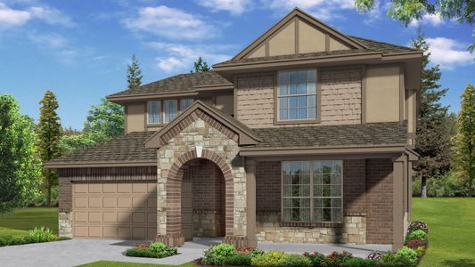 New construction Single-Family house 1000 Elenora Drive, Leander, TX 78641 - photo 1 1