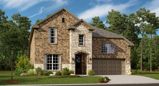 New construction Single-Family house Moonstone w/ Media, 3252 Lakewood Hills Drive, Lewisville, TX 75056 - photo