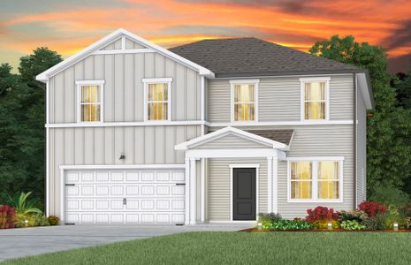 New construction Single-Family house Whimbrel, 660 Dallas Rose Drive, Wendell, NC 27591 - photo
