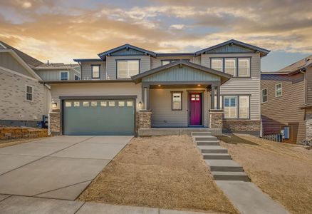 New construction Single-Family house 6869 Crossbridge Circle, Castle Pines, CO 80108 - photo 0