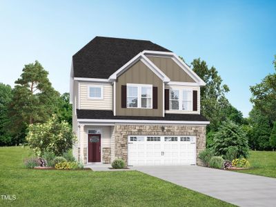 New construction Single-Family house 211 Wild Turkey Way, Lillington, NC 27546 The Grace C- photo 0