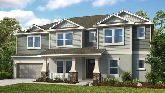 New construction Single-Family house Bimini, 33314 Castaway Loop, Wesley Chapel, FL 33543 - photo