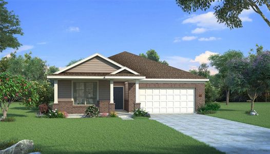 New construction Single-Family house 2100 Sesaro Drive, Aubrey, TX 76227 Basswood II U- photo 29 29