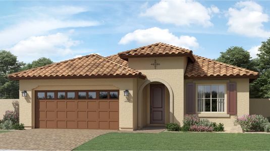 New construction Single-Family house 25128 N 173Rd Ln, Surprise, AZ 85387 Woodstock Plan 4055- photo 0