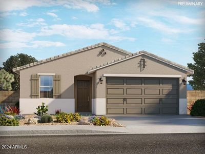 New construction Single-Family house 35360 W Cartegna Lane, Maricopa, AZ 85138 Mason- photo 0