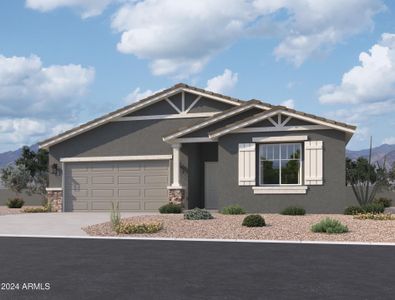 New construction Single-Family house 24081 W Hidalgo Avenue, Buckeye, AZ 85326 Larkspur Homeplan- photo 10 10