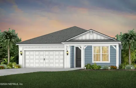 New construction Single-Family house 3413 Americana Drive, Green Cove Springs, FL 32043 Cresswind- photo 0