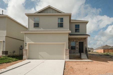 New construction Single-Family house 6130 Quiet Oak Place, San Antonio, TX 78219 Larkspur- photo 0