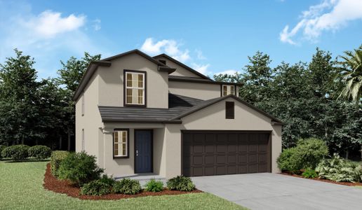 New construction Single-Family house 13747 Newbridge St, Spring Hill, FL 34609 Columbia- photo 0