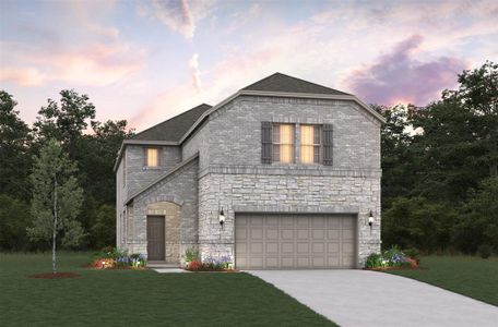 New construction Single-Family house 2627 Hawkins Street, Van Alstyne, TX 75495 Bluebell- photo 0 0