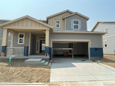 New construction Single-Family house 4690 Ambrose Place, Brighton, CO 80601 Tabor- photo 0 0