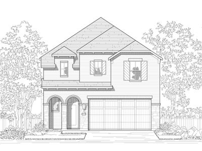New construction Single-Family house Lincoln Plan, 204 Eagle Point Road, Van Alstyne, TX 75495 - photo