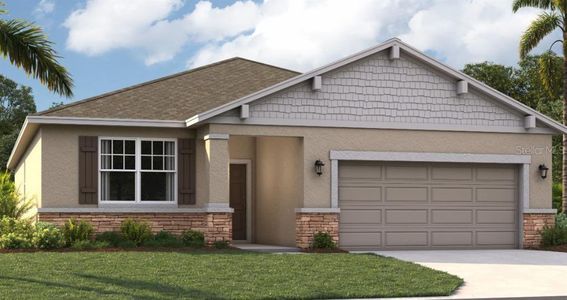 New construction Single-Family house 1131 Patriot Loop, Haines City, FL 33844 The Seaton- photo 0 0