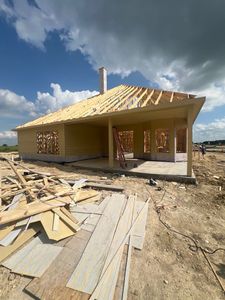 New construction Single-Family house 12116 Magma Court, Krum, TX 76249 Bluebonnet- photo