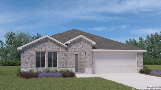 New construction Single-Family house 321 Butterfly Rose Drive, New Braunfels, TX 78130 The Irvine- photo 0 0