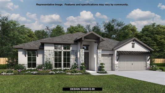 New construction Single-Family house 154 Kellogg Lane, Bastrop, TX 78602 - photo 1 1