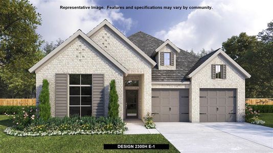New construction Single-Family house 1101 Spring Gulch Lane, Georgetown, TX 78628 Design 2300H- photo 0