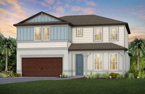 New construction Single-Family house Winthrop, Cypress Bend Drive, Wesley Chapel, FL 33545 - photo