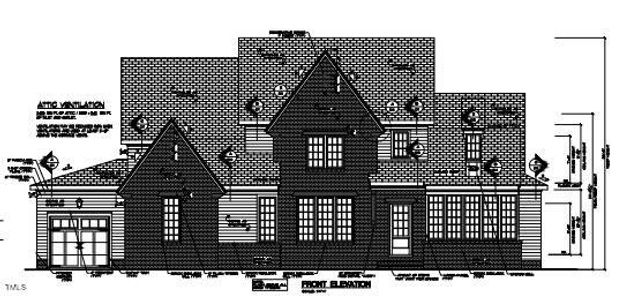New construction Single-Family house 5217 Bent Leaf Drive, Raleigh, NC 27606 - photo