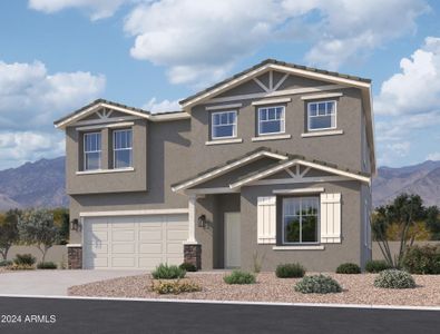 New construction Single-Family house 24075 W Pecan Road, Buckeye, AZ 85326 Daisy Homeplan- photo 0 0