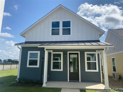 New construction Townhouse house 2155 Hofstaat Dr, New Braunfels, TX 78130 - photo 0