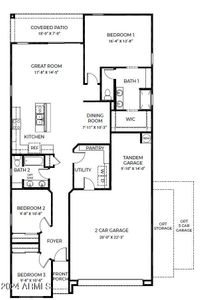 New construction Single-Family house 24056 W Mohave Street, Buckeye, AZ 85326 Dove- photo 1 1