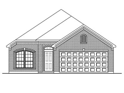 New construction Single-Family house The Leeds, 10003 Whitney Reach Drive, Iowa Colony, TX 77583 - photo