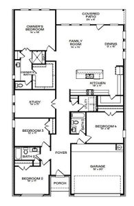 New construction Single-Family house 273 Mountain Knolls Lane, Willis, TX 77378 Marigold- photo 1 1