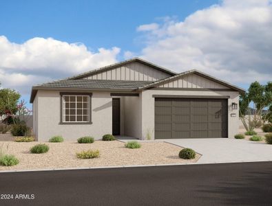 New construction Single-Family house 4124 E Bradford Avenue, San Tan Valley, AZ 85143 Sunflower Homeplan- photo 0