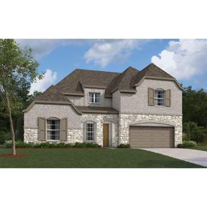 New construction Single-Family house 16824 Massawana Drive, Fort Worth, TX 76247 The Fredericksburg  II- photo 1 1