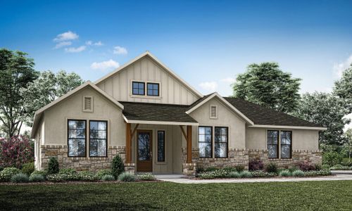 New construction Single-Family house 118 Double Eagle Ranch Drive, Cedar Creek, TX 78612 - photo 1 1