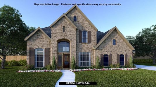 New construction Single-Family house 21719 White Peacock Drive, Cypress, TX 77433 Design 3397W- photo 0 0