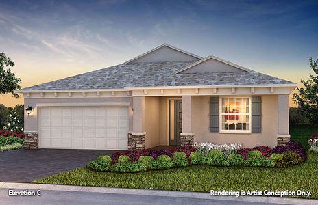 New construction Single-Family house Weybourne Landing - Sunflower, 8447 Southwest 99th Street Road, Ocala, FL 34481 - photo