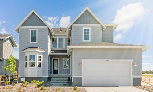 New construction Single-Family house 890 Coal Bank Trail, Castle Rock, CO 80104 Scenic Series - Ridgeline- photo 0