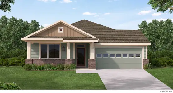 New construction Single-Family house 250 Coleto Trail, Bastrop, TX 78602 The Kline- photo 0