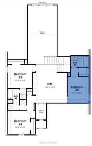 New construction Single-Family house 12347 Grassy Bend Drive, Mont Belvieu, TX 77523 Rodin Plan- photo 2 2