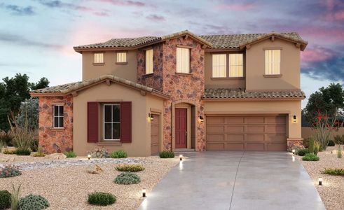 New construction Single-Family house Hacienda Series - Indigo, 16336 W. Jackson Street, Goodyear, AZ 85338 - photo