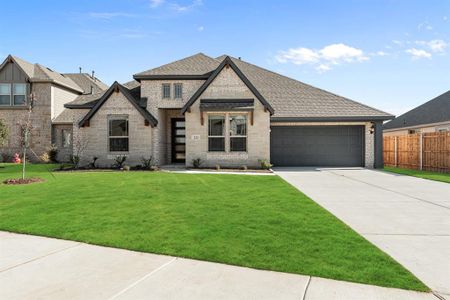 New construction Single-Family house 223 Clairmont Drive, Ponder, TX 76259 Caraway- photo 1 1