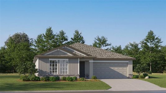 New construction Single-Family house 34751 Kircher Drive, Zephyrhills, FL 33541 Dover- photo 0