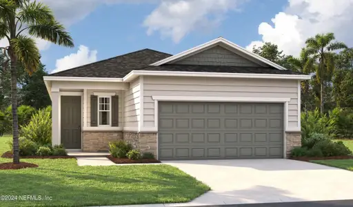 New construction Single-Family house 7213 Red Timber Road, Jacksonville, FL 32244 Beech- photo 0