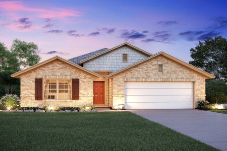 New construction Single-Family house 801 Stonemanor Bay, Seguin, TX 78155 - photo 1 1