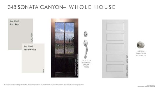 New construction Single-Family house 348 Sonata Canyon, Spring Branch, TX 78070 Katy Homeplan- photo 24 24