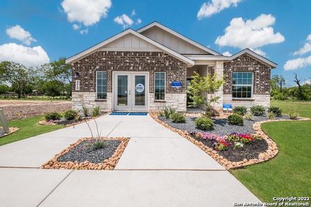 New construction Single-Family house 5404 Cloves Cove, Saint Hedwig, TX 78109 Thayer- photo 0