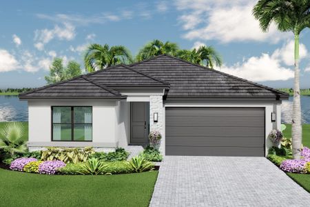 New construction Single-Family house 12320 Southwest Calm Pointe Court, Port Saint Lucie, FL 34987 - photo 1 1