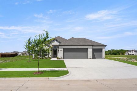 New construction Single-Family house 1871 Silver Birch Road, Waxahachie, TX 75165 Woodford 2F- photo 3 3
