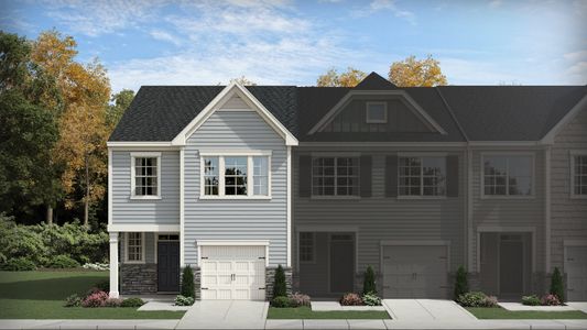 New construction Townhouse house 5035 Woodlawn Drive, Durham, NC 27703 - photo 0