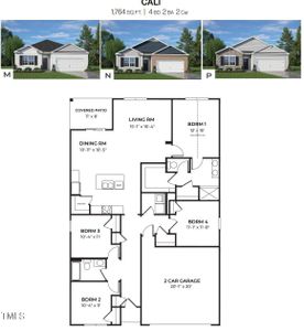 New construction Single-Family house 175 Black Creek Drive, Lillington, NC 27546 Cali - photo 1 1